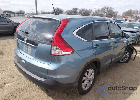 2014 Honda Cr-V Ex-L z USA, uszkodzony, nr VIN 2HKRM3H75EH547144